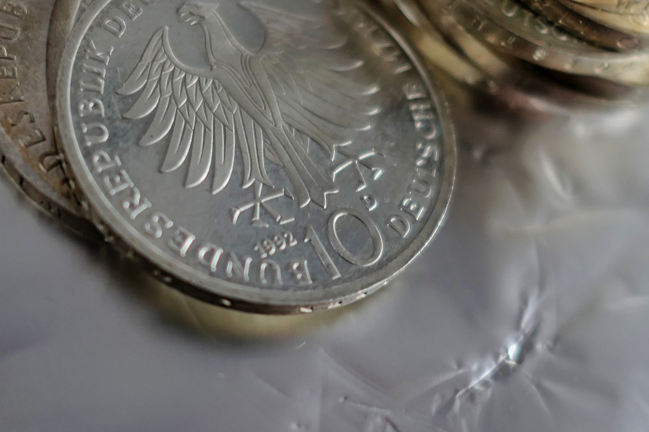 německé mince